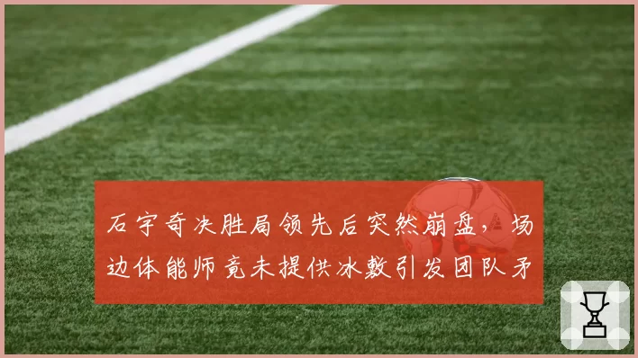 石宇奇决胜局领先后突然崩盘，场边体能师竟未提供冰敷引发团队矛盾
