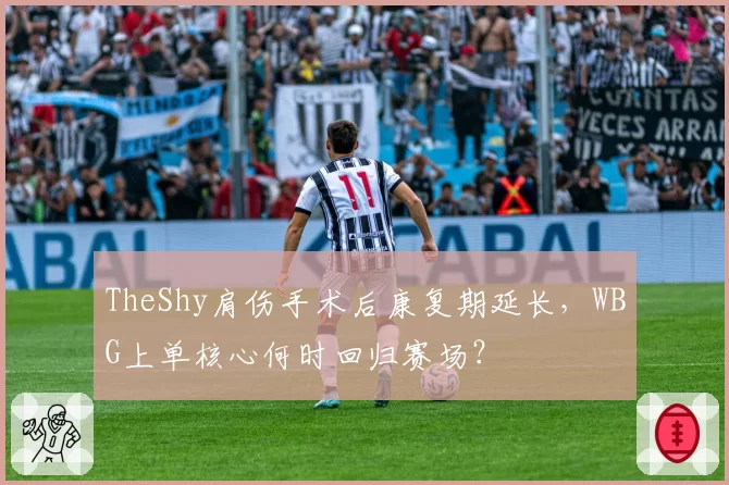 TheShy肩伤手术后康复期延长，WBG上单核心何时回归赛场？
